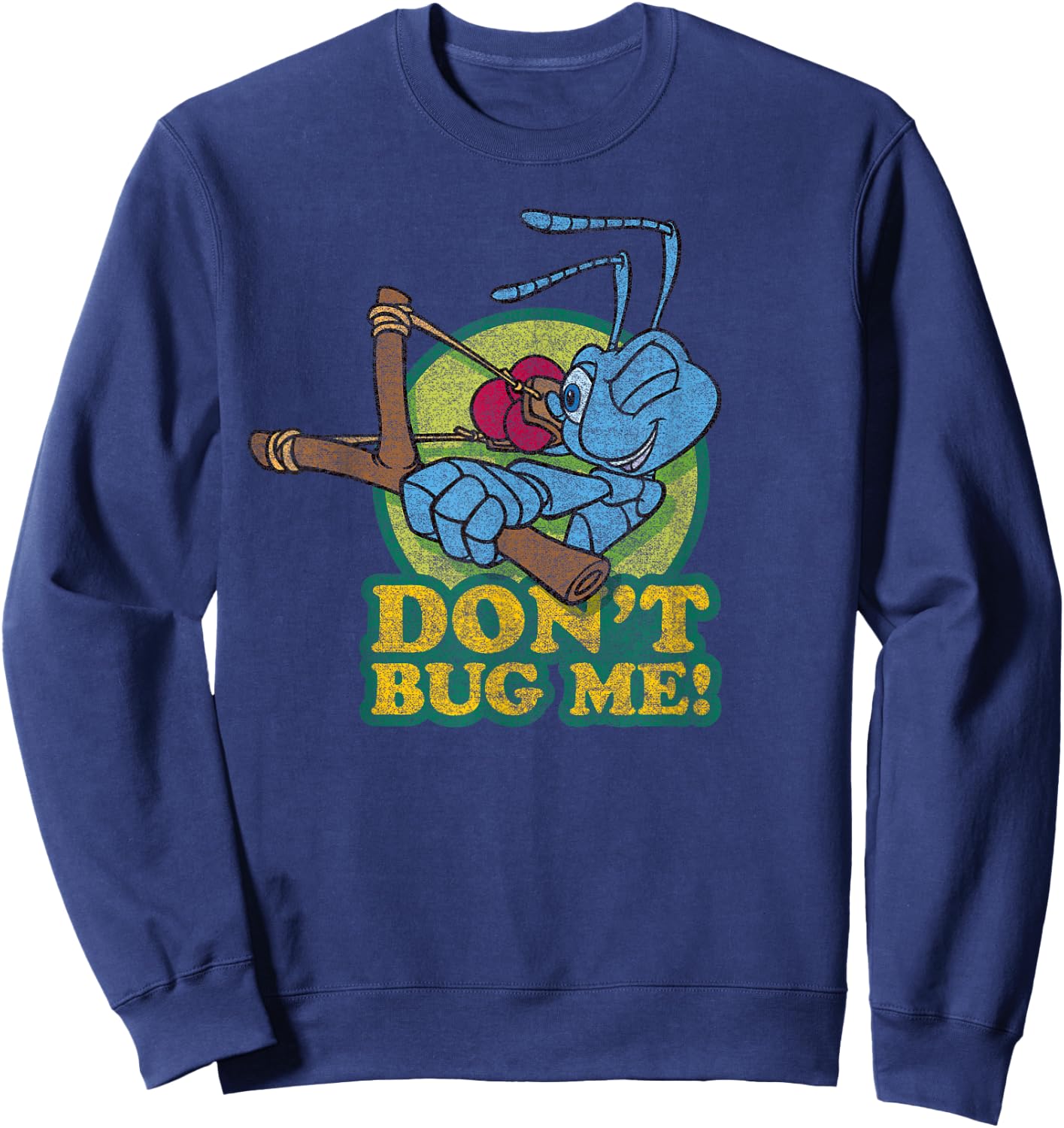 Disney PIXAR A Bug's Life Flik Don't Bug Me Sweatshirt - Sweatshirt | Navy