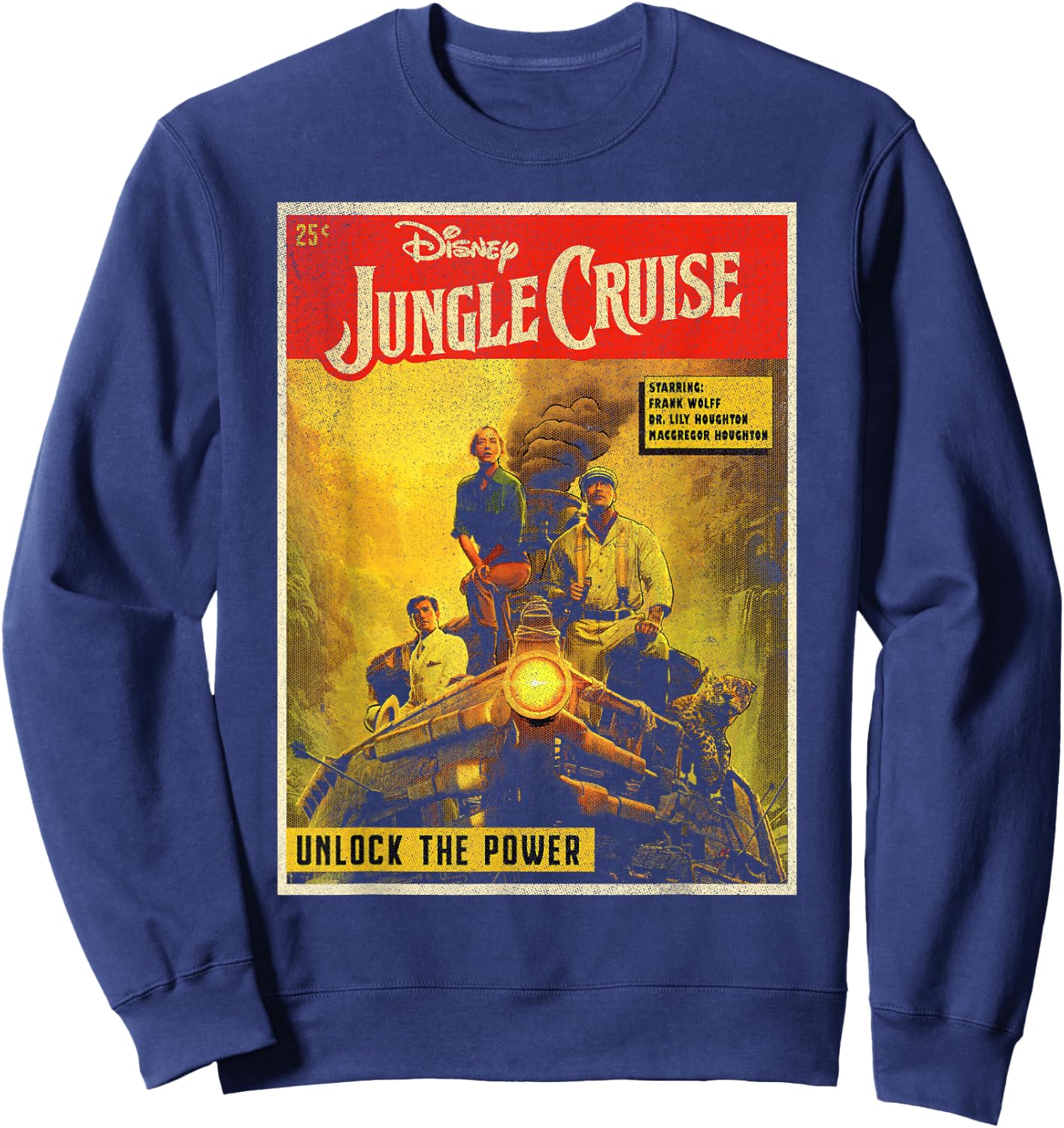 Disney Jungle Cruise Comic Cover Sweatshirt - Sweatshirt | Navy