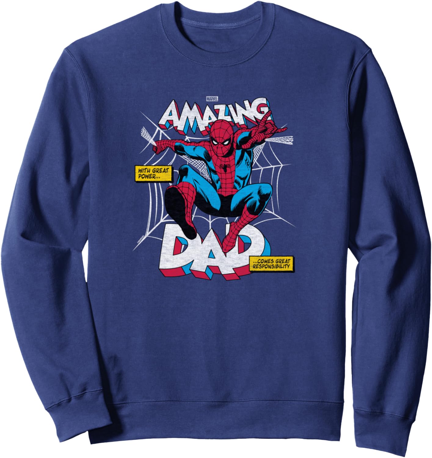 Spider-Man - Amazing Dad Sweatshirt - Sweatshirt | Navy