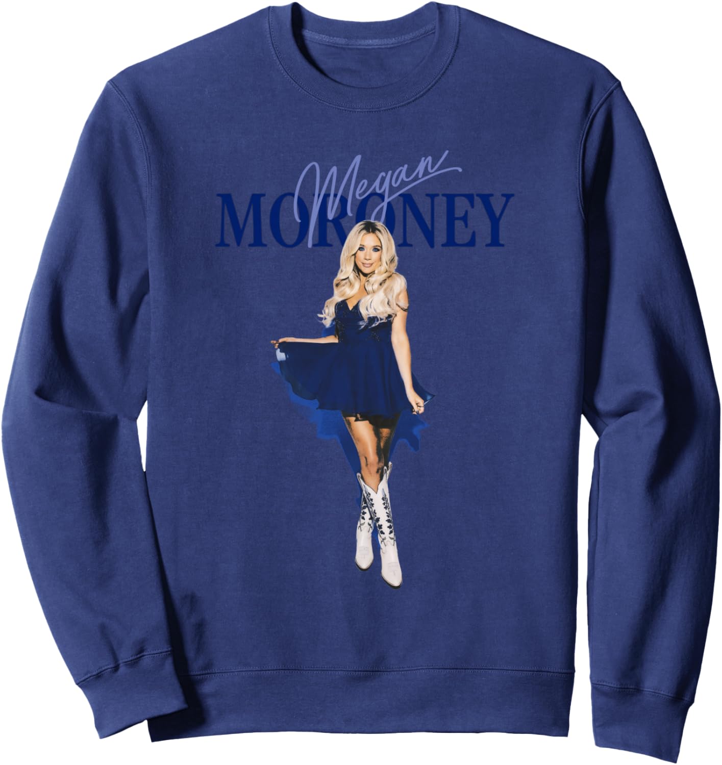 Megan Moroney Am I Okay Dress Sweatshirt - Sweatshirt | Navy