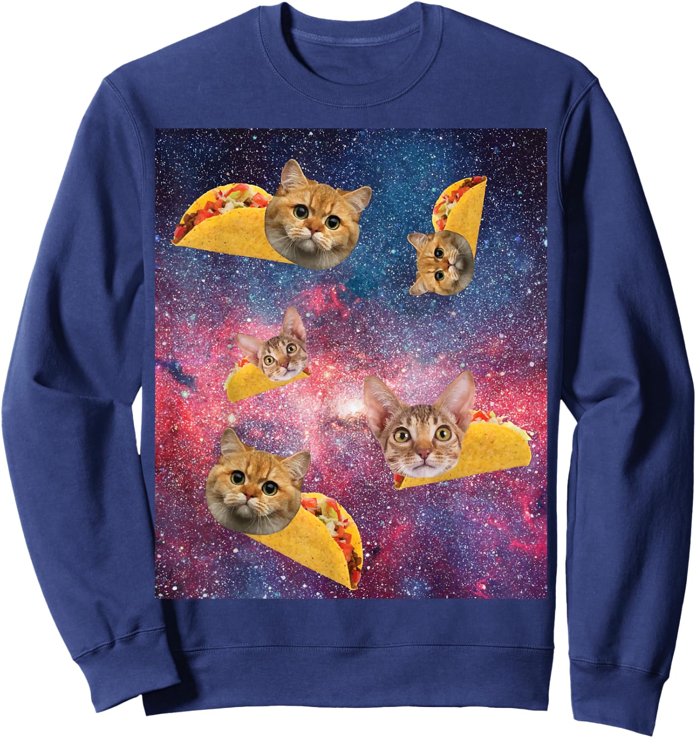 Cat Tacos Sweatshirt - Sweatshirt | Navy