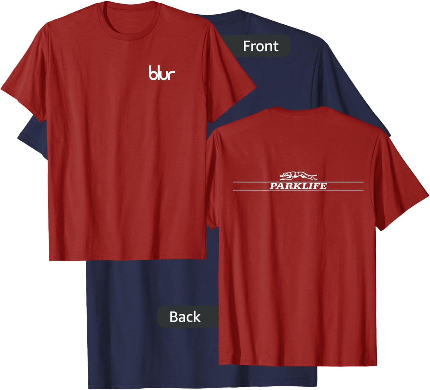 Blur Max Parklife T-Shirt - T-Shirt | Navy
