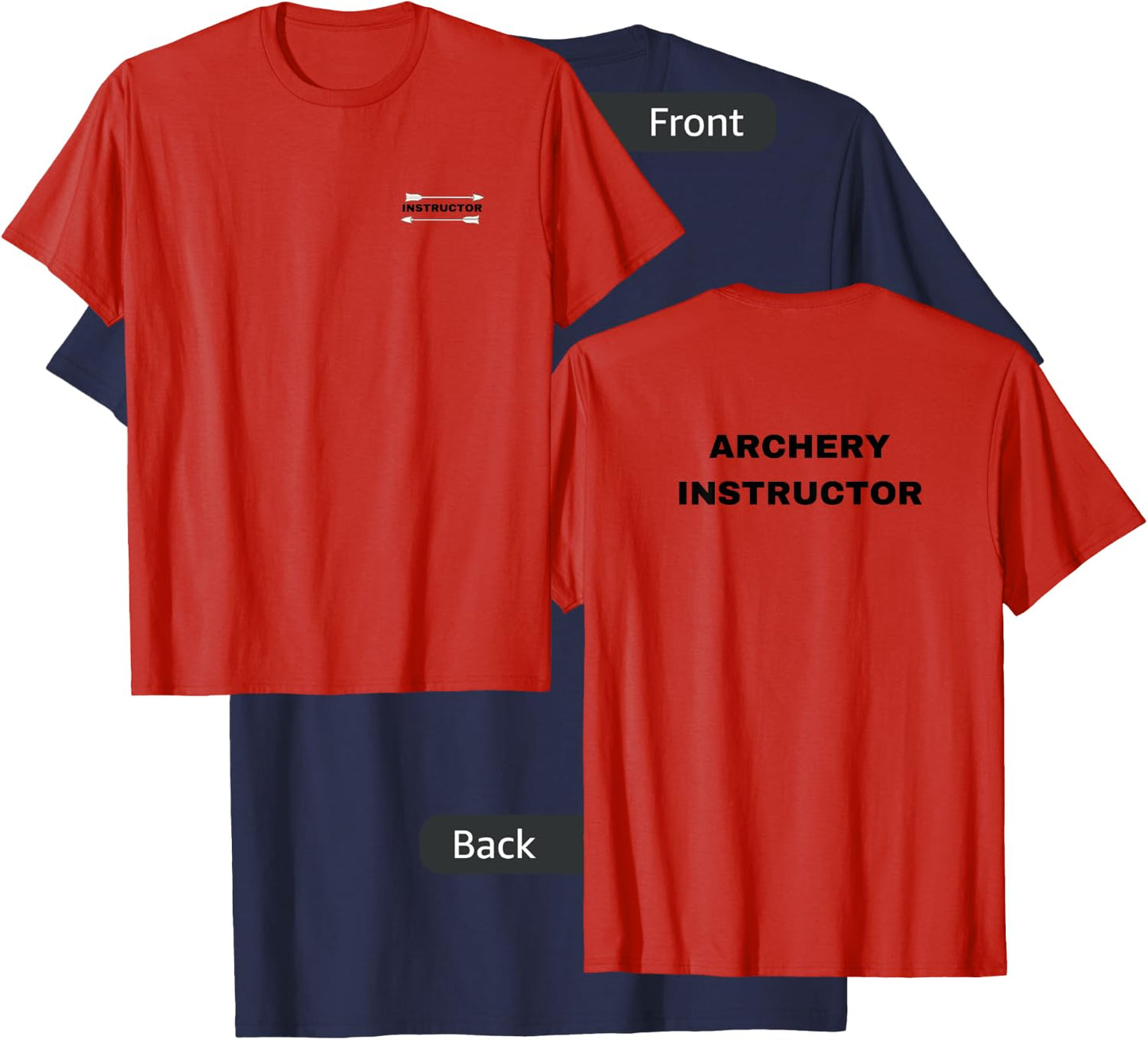 Archery Instructor T-Shirt - T-Shirt | Navy