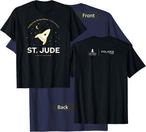 St. Jude Patient Coraliz Moon T-Shirt - T-Shirt | Navy