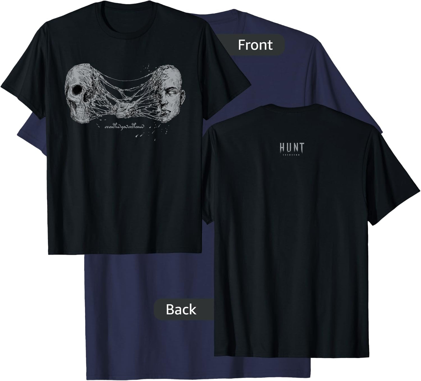 Hunt: Showdown Necromancer Trait Small T-Shirt - T-Shirt | Navy