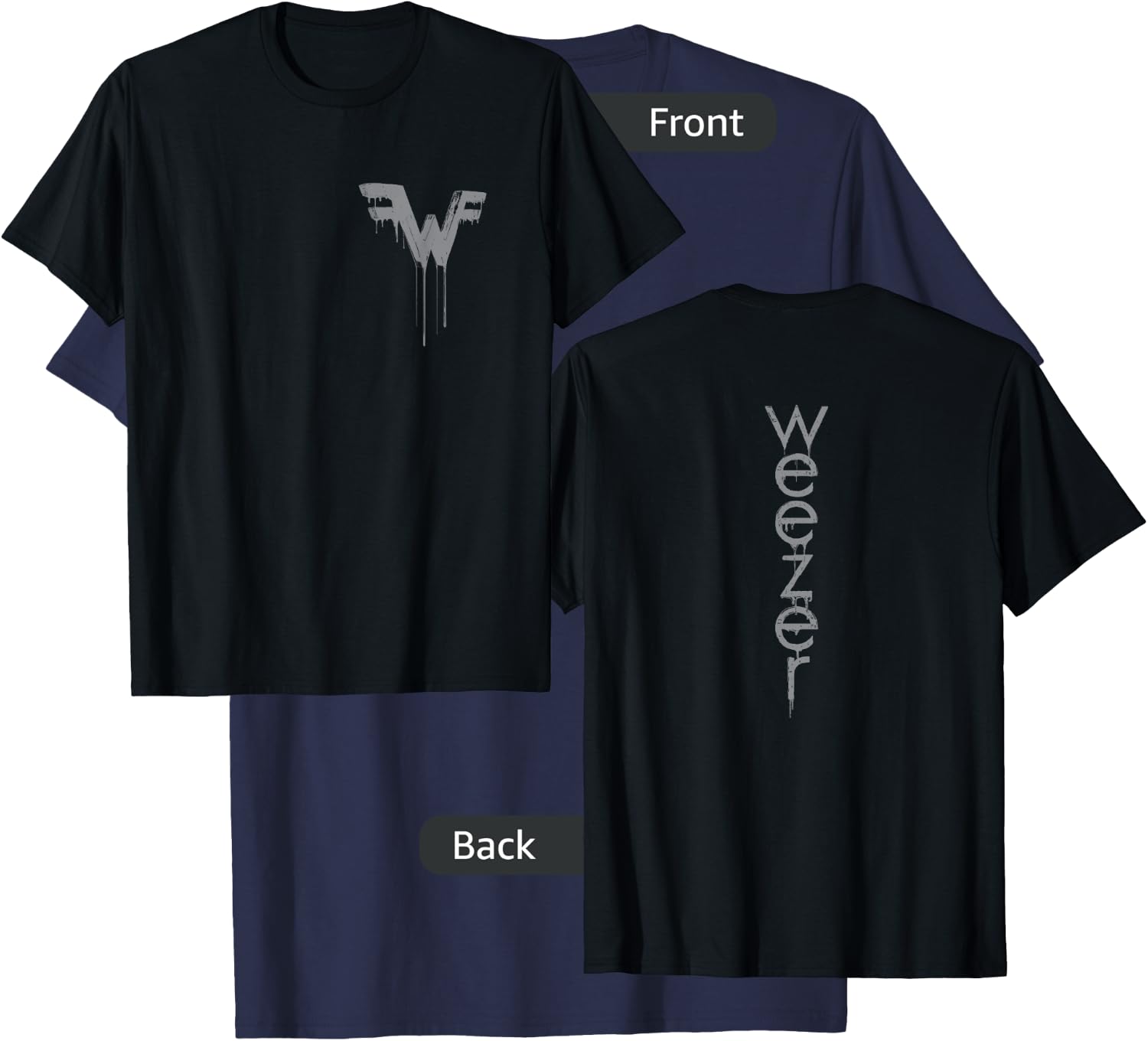 Weezer - Drip T-Shirt - T-Shirt | Navy