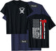 City Of Atlanta Fire Department Georgia Firefighter T-Shirt - T-Shirt | Navy