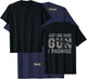 Just One More Gun I Promise (on back) T-Shirt - T-Shirt | Navy