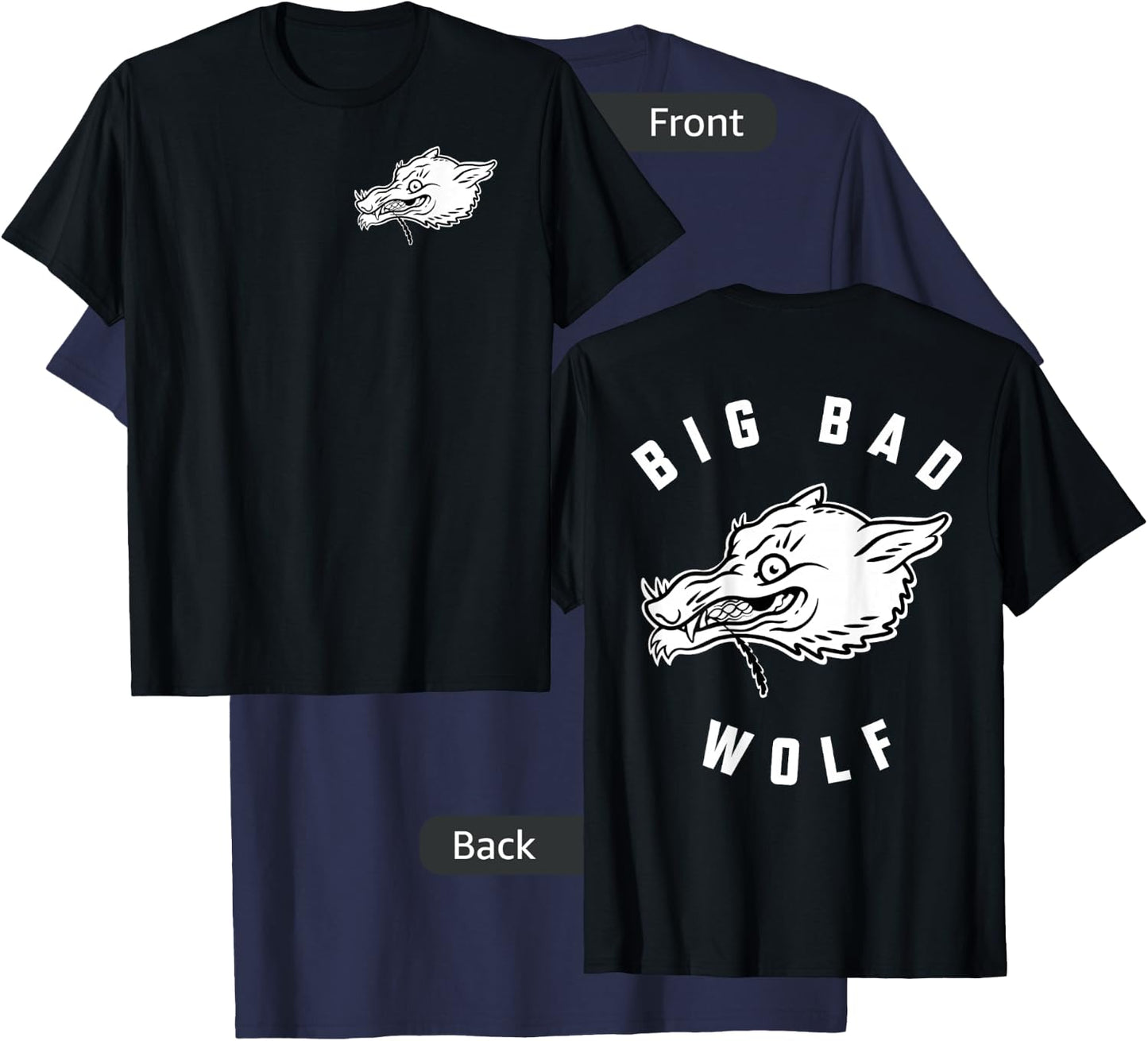 Bad Wolf T-Shirt - T-Shirt | Navy