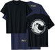 BACK PRINT Hafa Adai Beaches Guam T-Shirt - T-Shirt | Navy