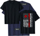 Firefighter USA flag gifts Patriotic Deputy Fire Chief T-Shirt - T-Shirt | Navy
