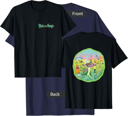 Rick and Morty Stacey Bradley Dimension Wonderland 2nd Place T-Shirt - T-Shirt | Navy