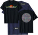 2 SIDED AYAHUASCA Shipibo Sacred Geometry DMT Shirt T-Shirt - T-Shirt | Navy