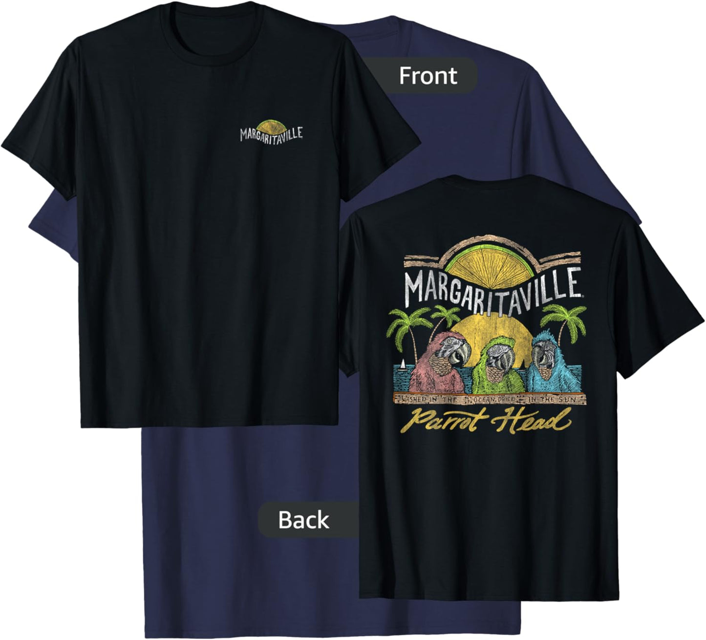Parrot Head T-Shirt - T-Shirt | Navy