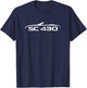 SC430 Soarer Sillhouette design T-Shirt - T-Shirt | Navy