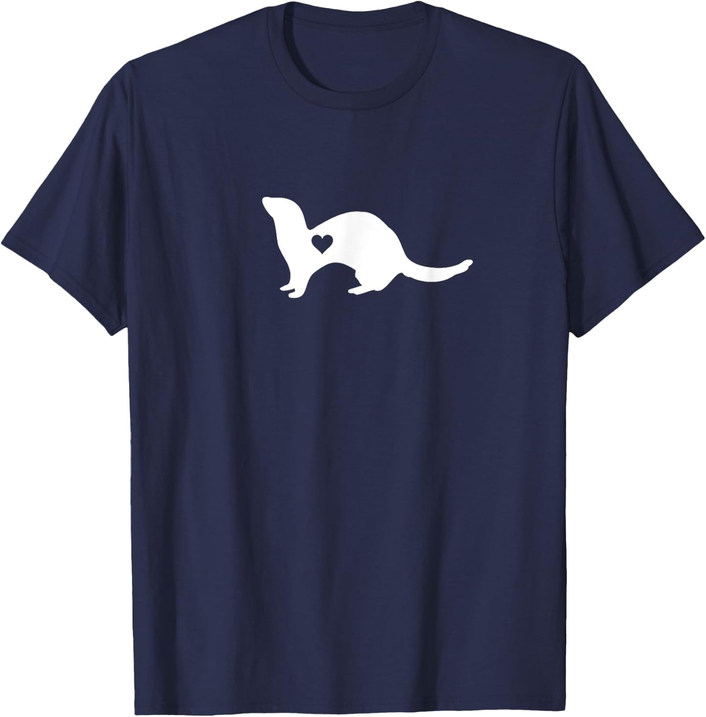 Ferret Lover Gift Ferret Pet Owner T-Shirt - T-Shirt | Navy