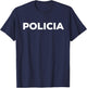 Policia - Printed on both side T-Shirt - T-Shirt | Navy