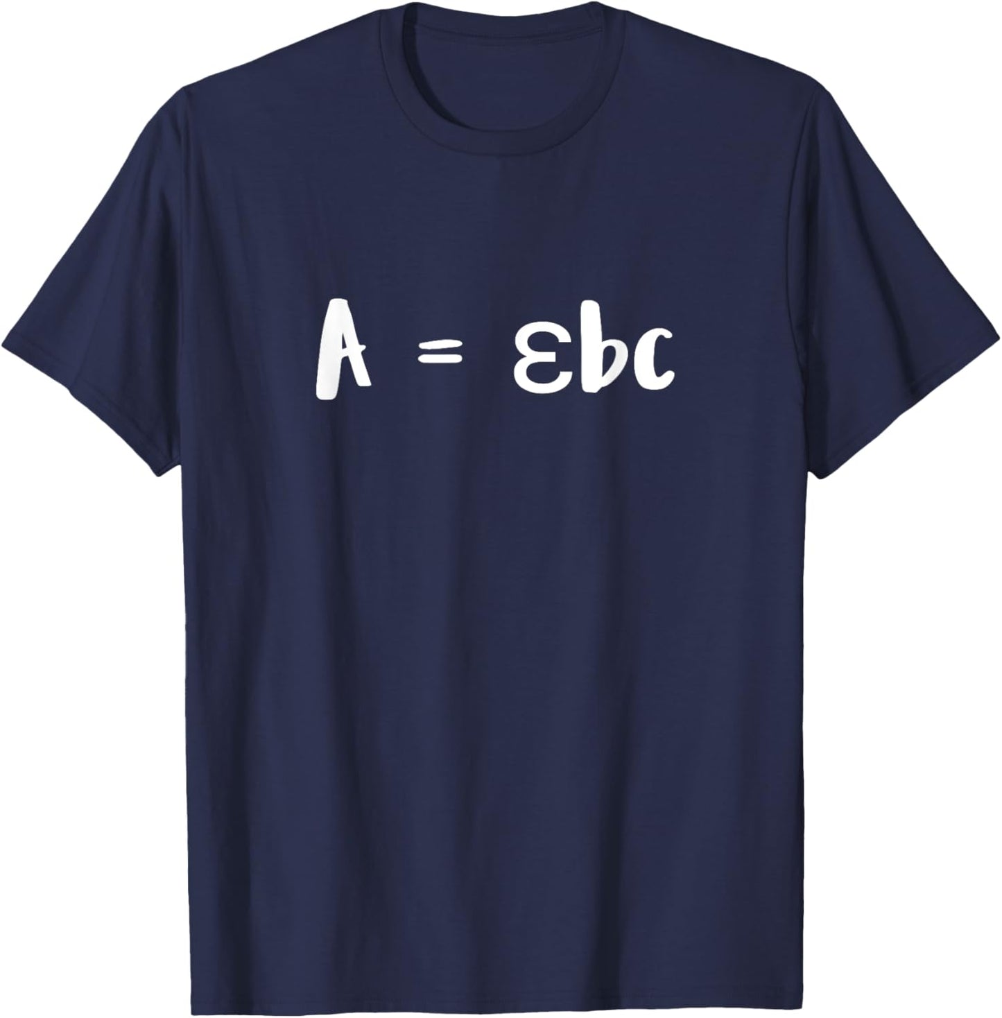 Beer-Lambert Law T-Shirt - T-Shirt | Navy