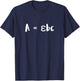 Beer-Lambert Law T-Shirt - T-Shirt | Navy