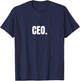 Ceo. T-Shirt - T-Shirt | Navy