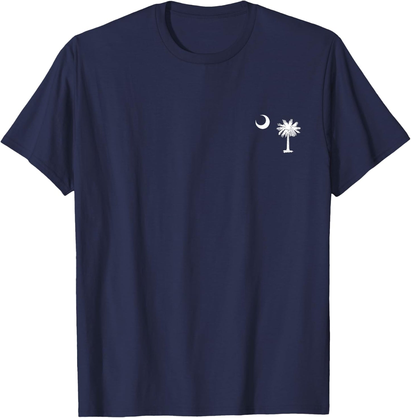 State South Carolina Flag Cool SC Carolinian Flags Women Men T-Shirt - T-Shirt | Navy