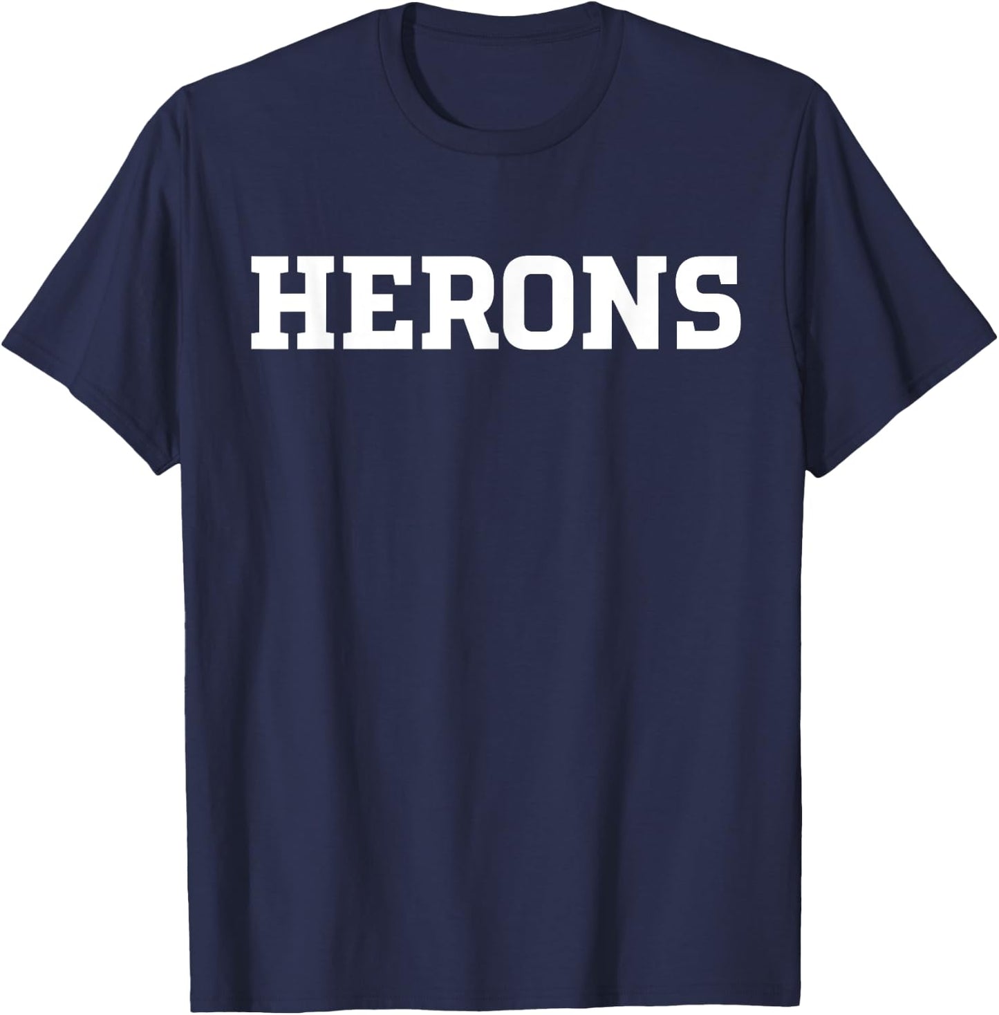 Hobart & William Smith Colleges William Smith Herons T-Shirt - T-Shirt | Navy