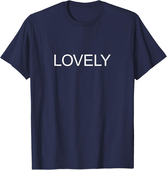 Lovely T-Shirt - T-Shirt | Navy