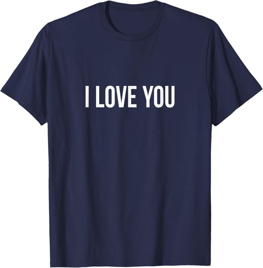 I Love You T-Shirt - T-Shirt | Navy
