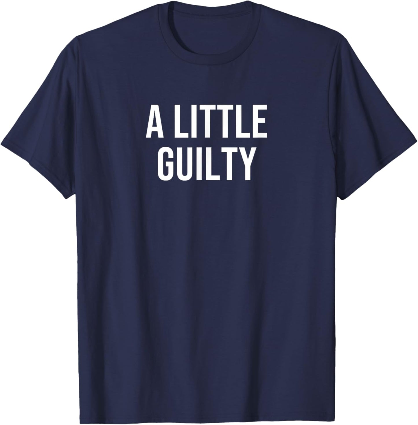A little Guilty T-Shirt - T-Shirt | Navy