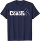 Wrestling Coach Funny Sports Trainer Instructor T-Shirt - T-Shirt | Navy