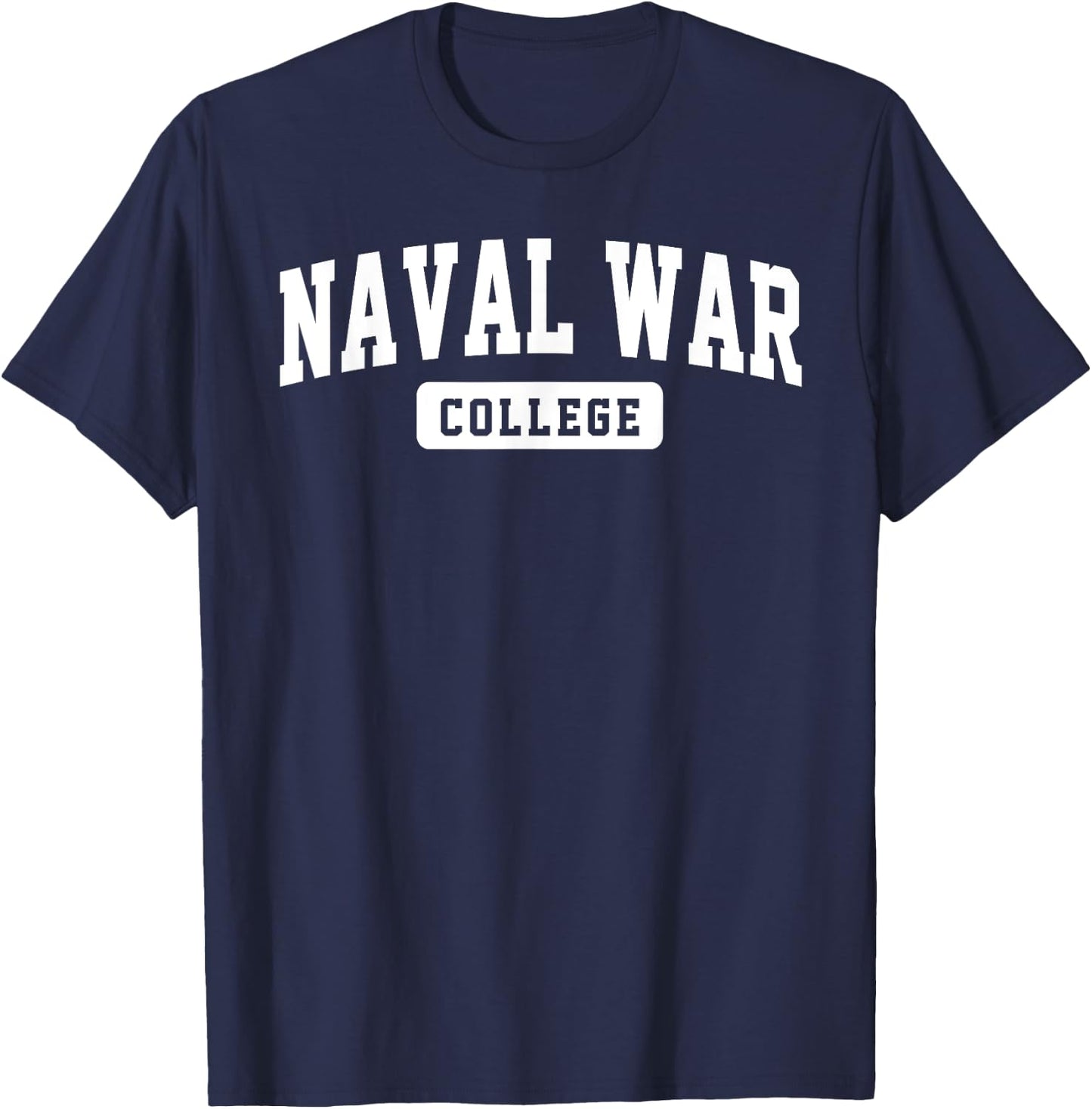 Naval War College Arch Vintage Classic Design Gifts Men T-Shirt - T-Shirt | Navy