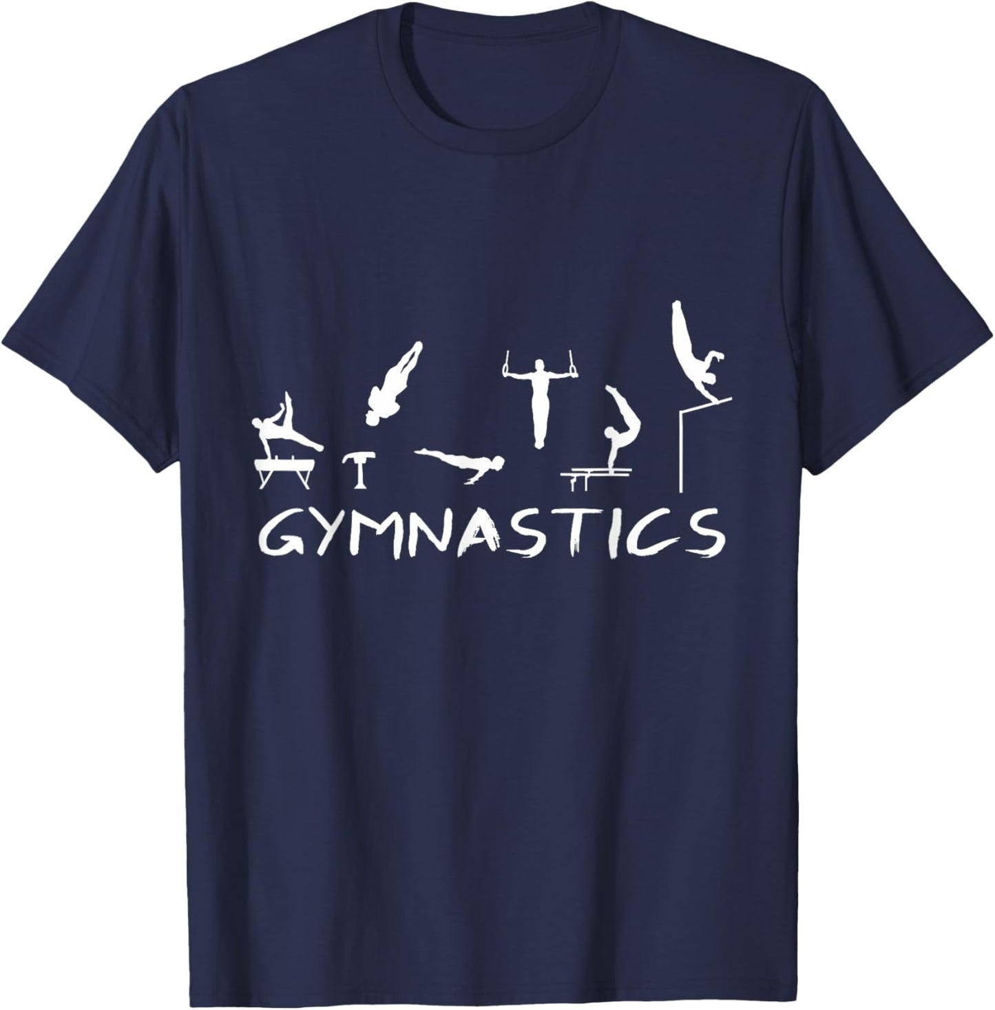 Men's & Boys Gymnastics - gymnast T-Shirt - T-Shirt | Navy