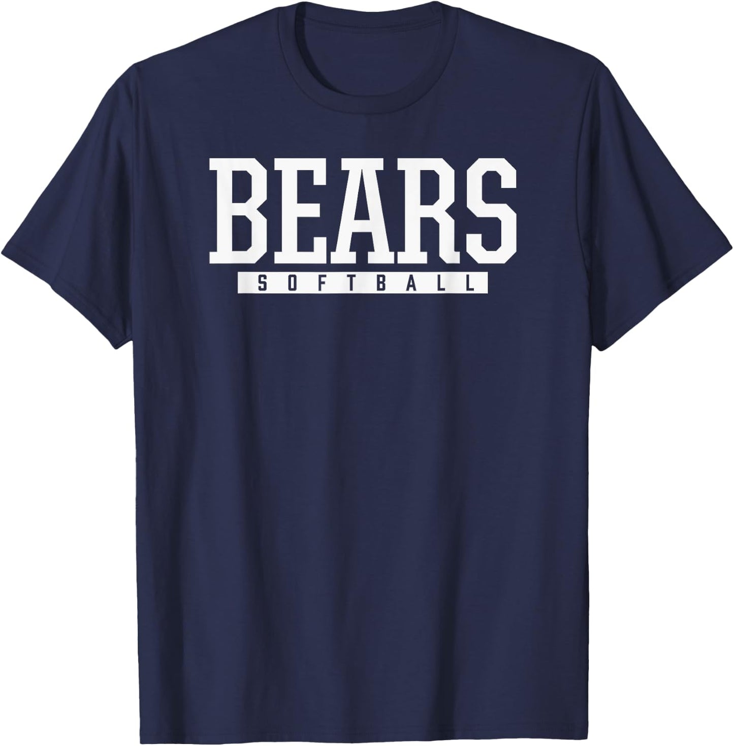 Sylvan Hills Bears Softball HS T-Shirt - T-Shirt | Navy