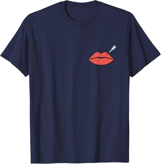 Lets Tox About It Derm Nurse PA NP Injector Aesthetics botox T-Shirt - T-Shirt | Navy