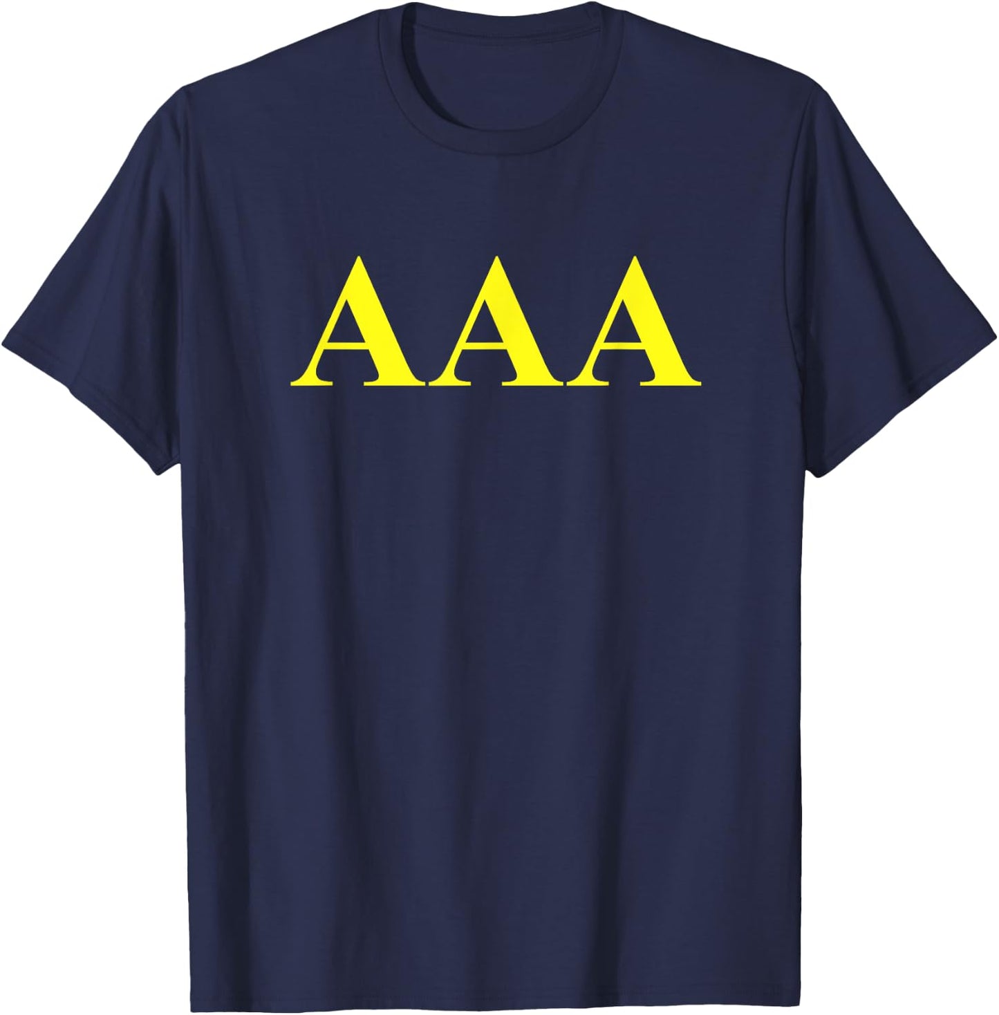 AAA - Triple A T-Shirt - T-Shirt | Navy