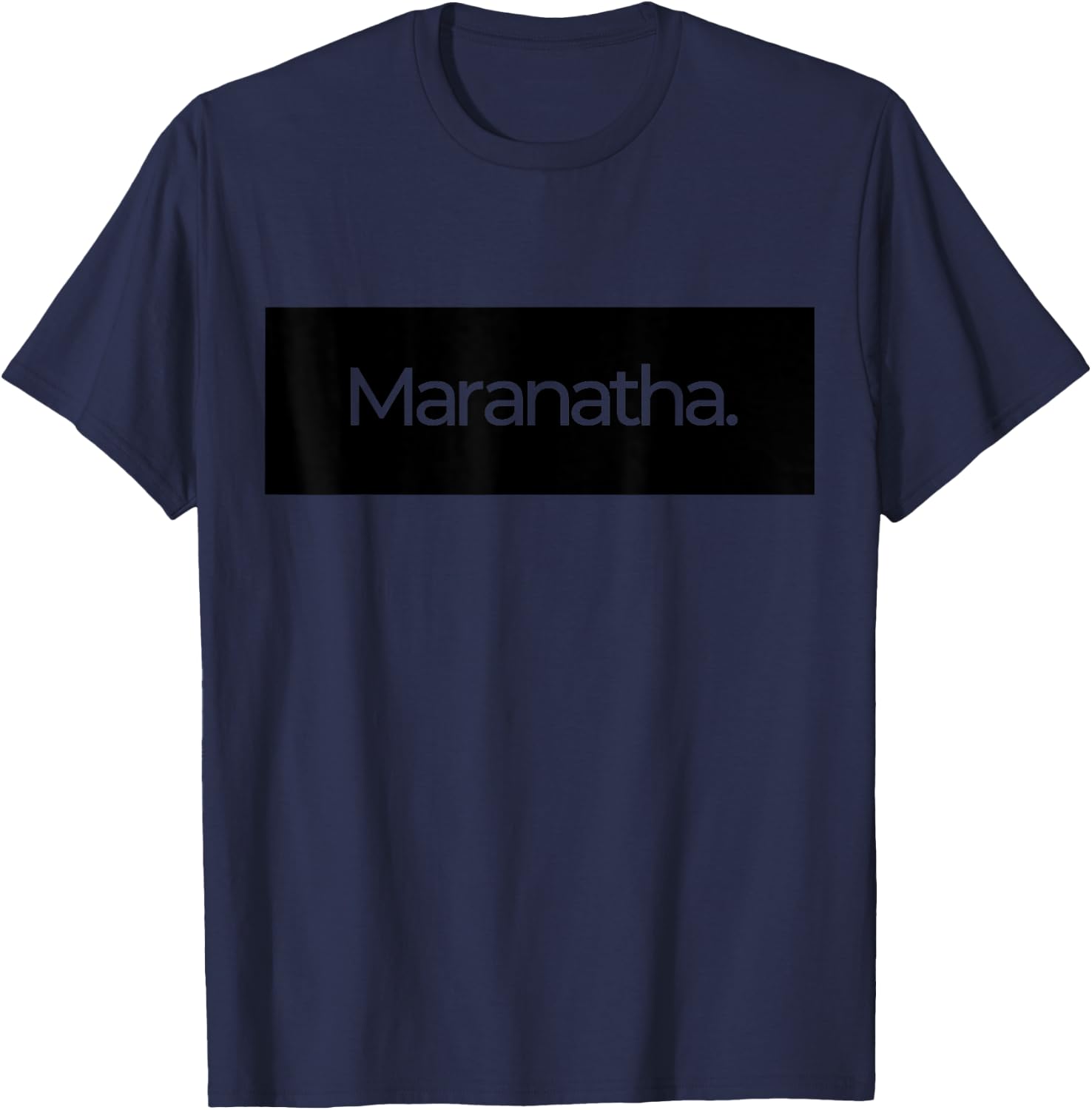 Maranatha Banner T-Shirt - T-Shirt | Navy