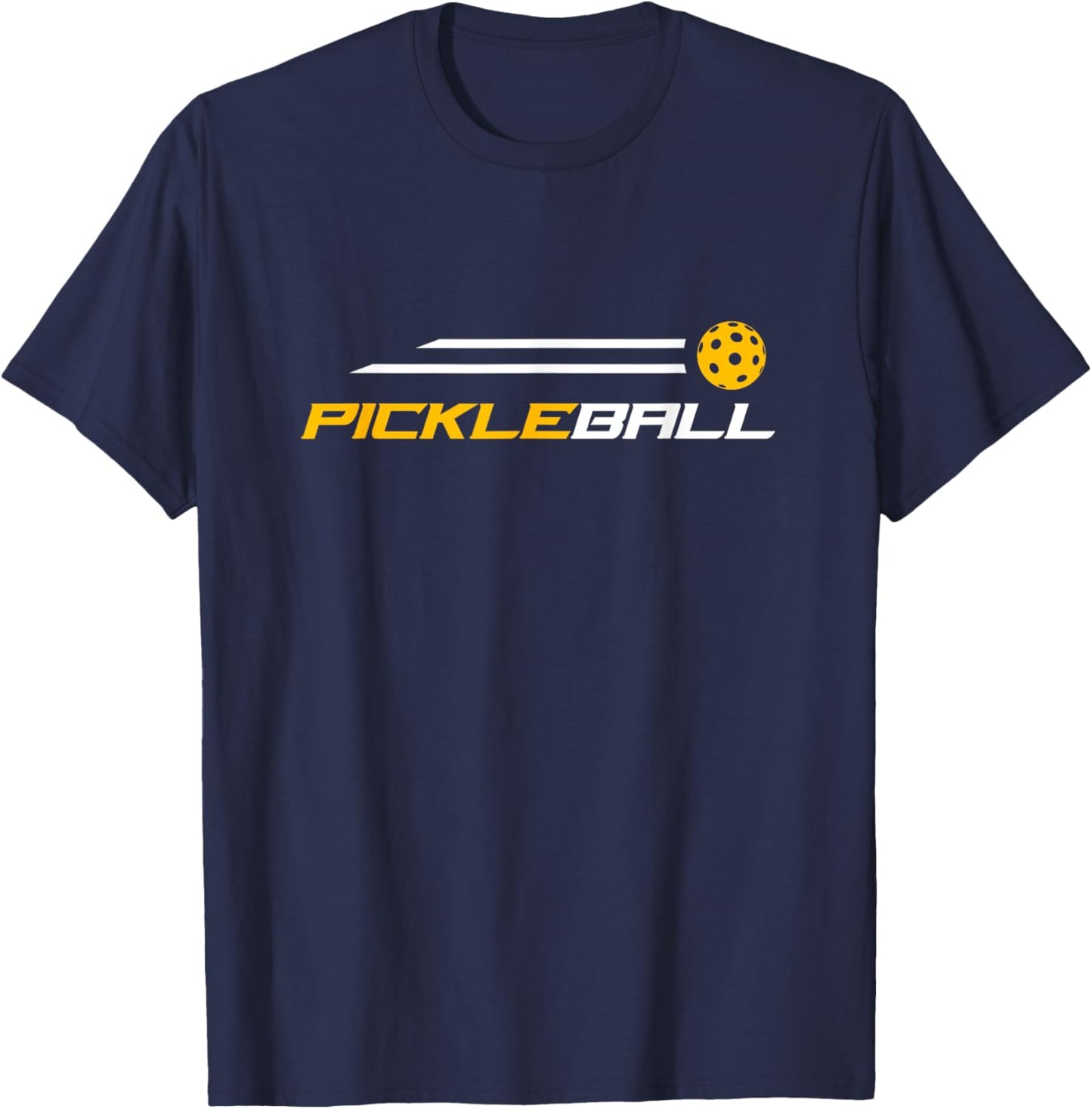 Pickleball - Stylish - Simple - Pickleball T-Shirt - T-Shirt | Navy