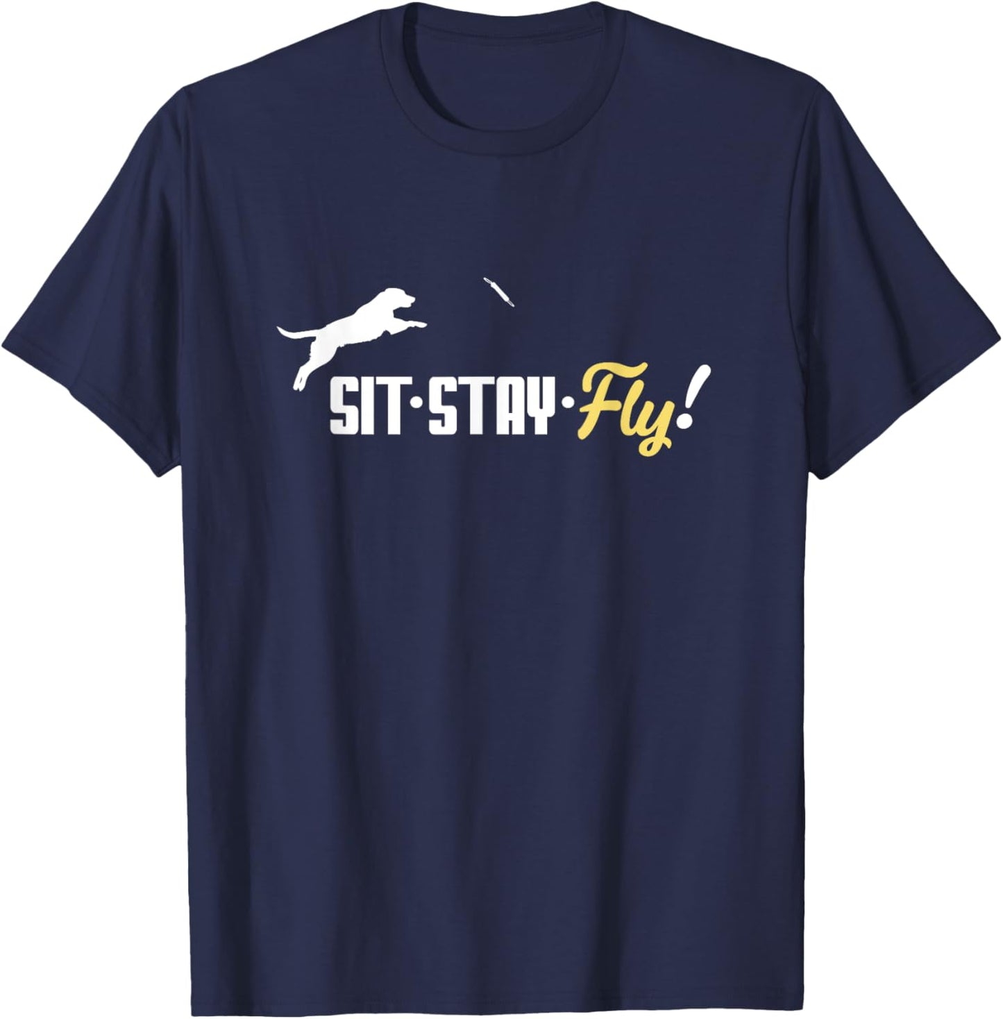 Dock Diving Dog a Dog Lover Women T-Shirt - T-Shirt | Navy