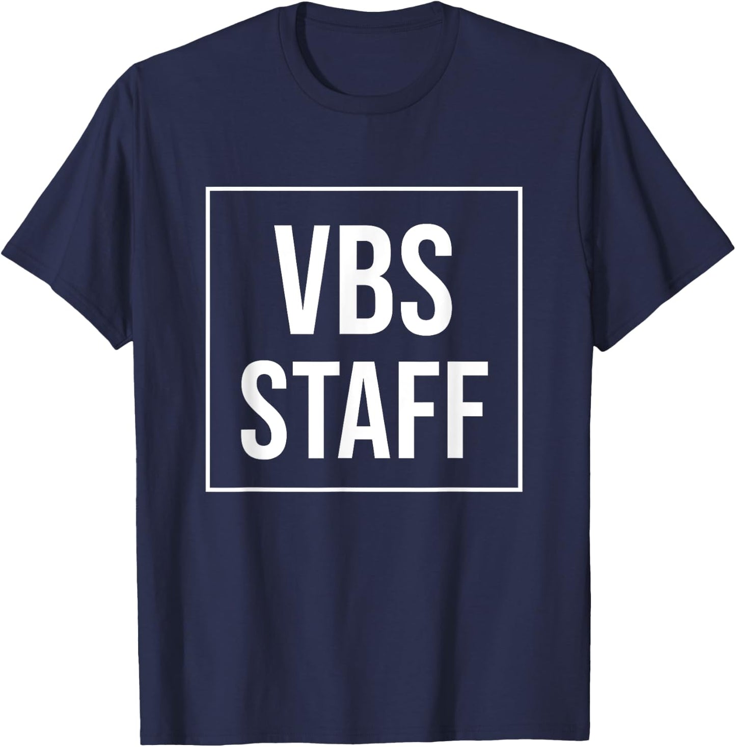 VBS Staff VBS Vacation Bible School Christian Church Jesus T-Shirt - T-Shirt | Navy