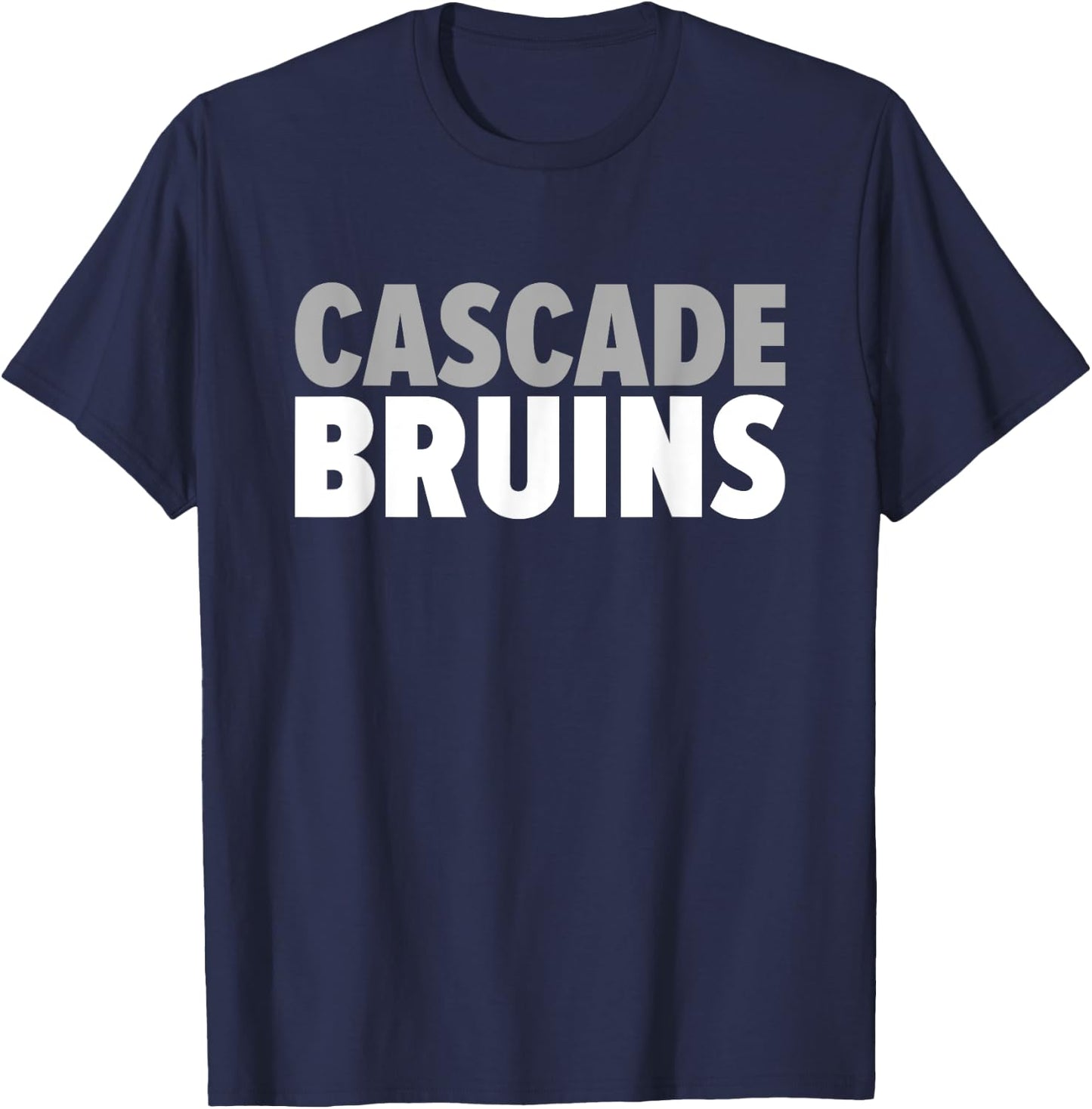 Cascade Bruins Bold T-Shirt - T-Shirt | Navy