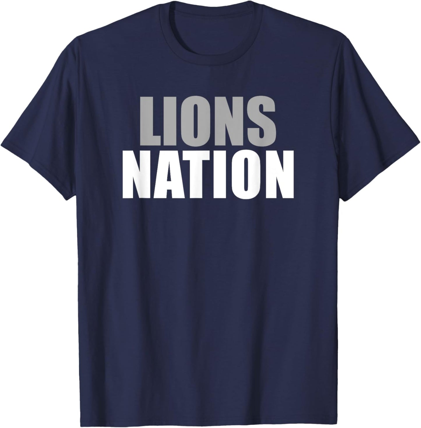 Franklin Lions Nation HS T-Shirt - T-Shirt | Navy