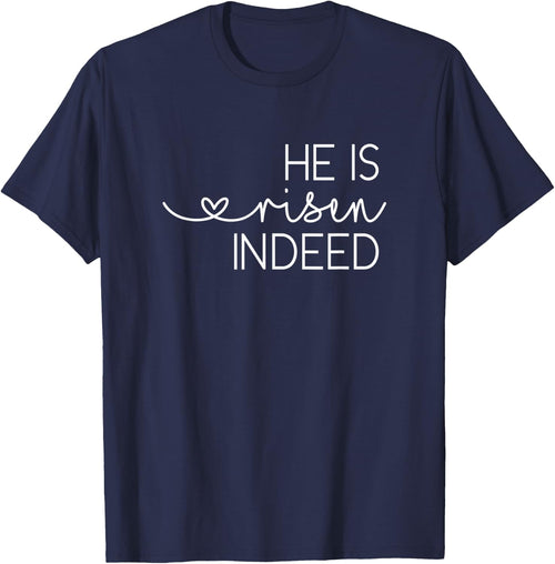 He is Risen Indeed Women's Christian Easter Shirt