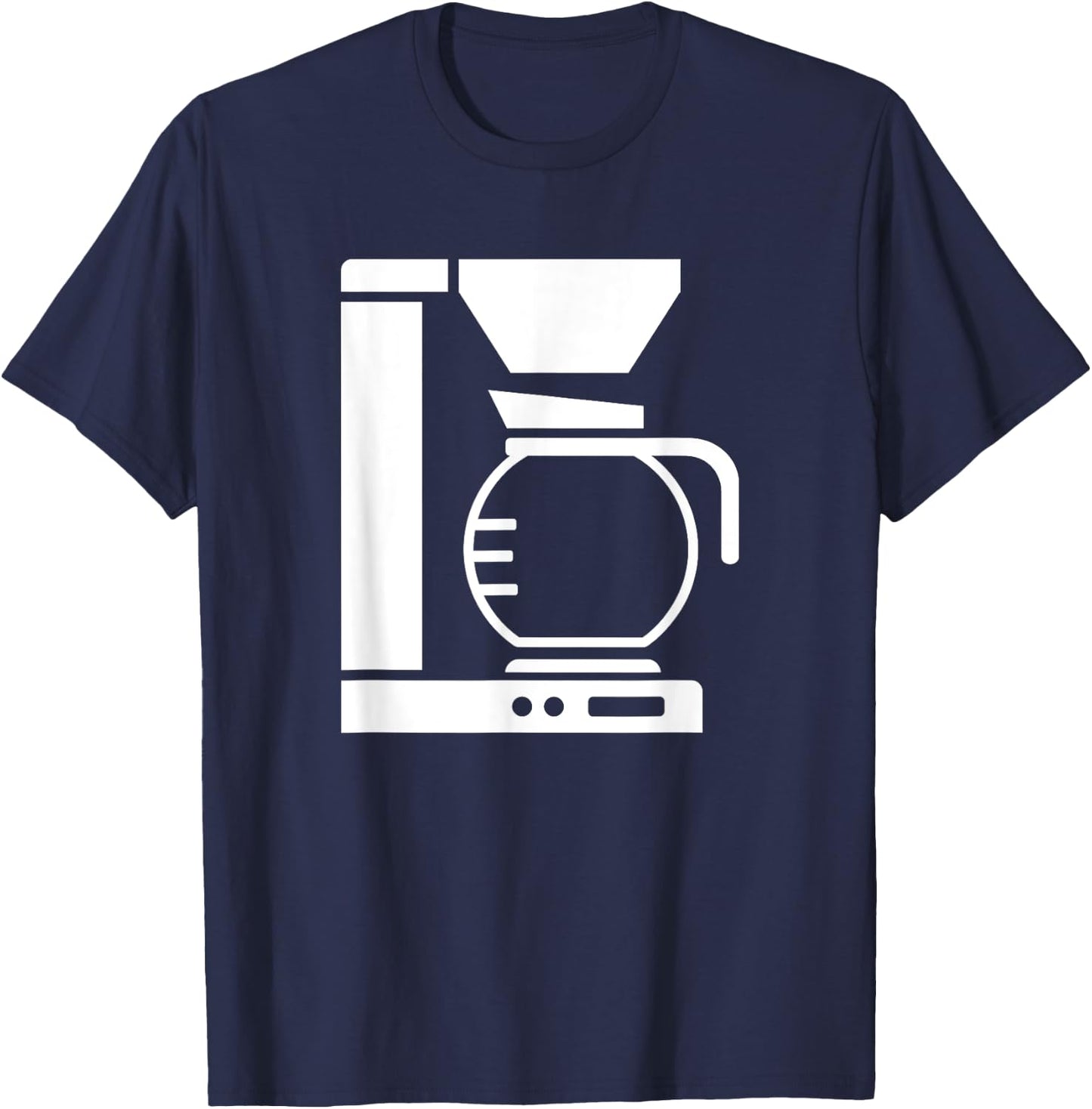 Coffee machine pot T-Shirt - T-Shirt | Navy
