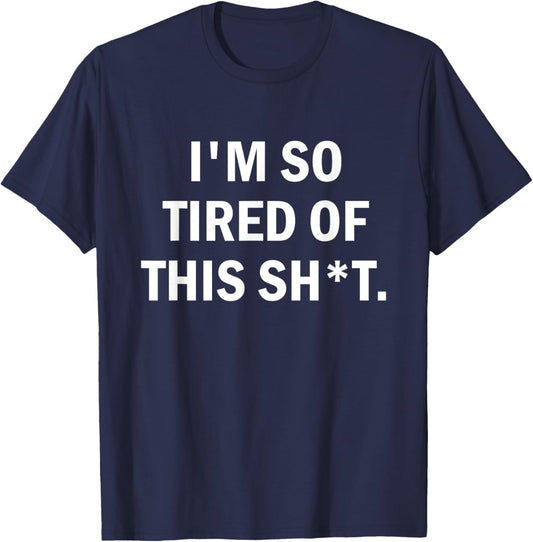 Edgy Anime Merch - Damen -Erwachsene Schwarz Buchstabenmuster S EU 16 Crew-Ausschnitt Klein Regular T-Shirt - T-Shirt | Navy
