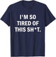 Edgy Anime Merch - Damen -Erwachsene Schwarz Buchstabenmuster S EU 16 Crew-Ausschnitt Klein Regular T-Shirt - T-Shirt | Navy