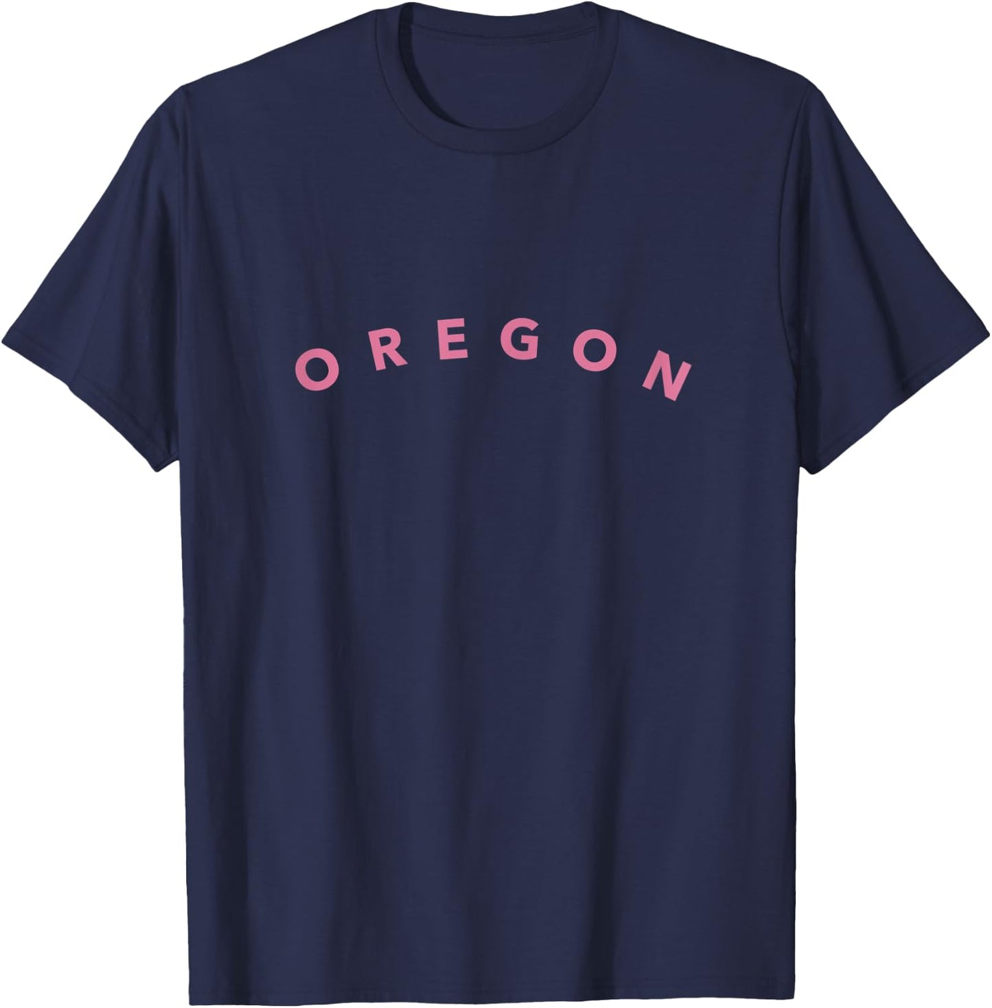 Oregon Pink T-Shirt - T-Shirt | Navy