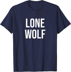 Lone Wolf T-Shirt - T-Shirt | Navy