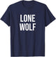 Lone Wolf T-Shirt - T-Shirt | Navy