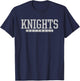 Higley Knights Softball HS T-Shirt - T-Shirt | Navy