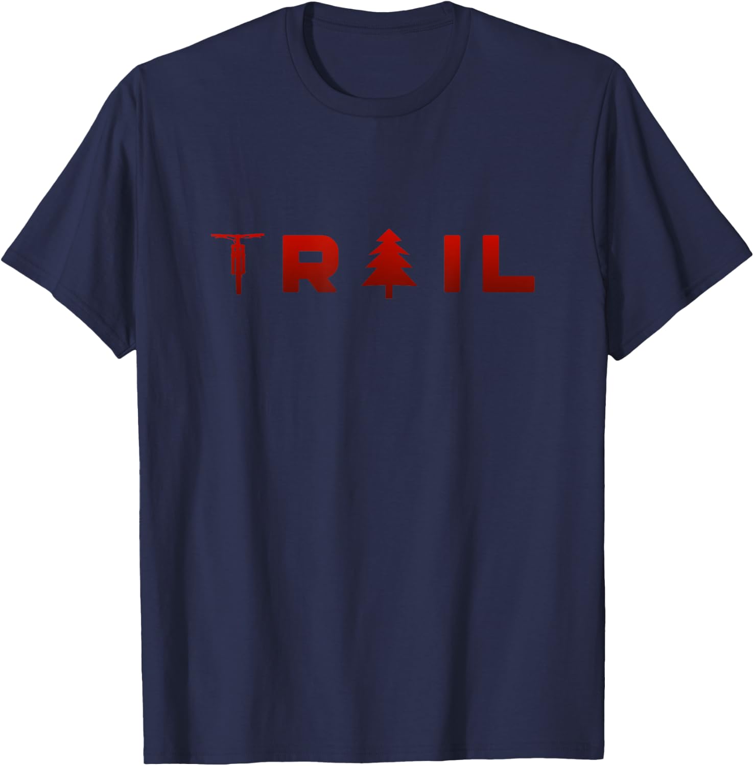 Trail MTB Mountain Bike Apparel - MTB Mountain Bike T-Shirt - T-Shirt | Navy